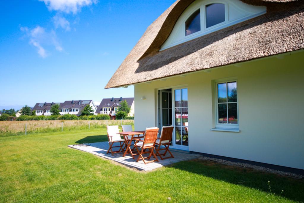 Reetdachhaeuser Boergerende Exteriér fotografie