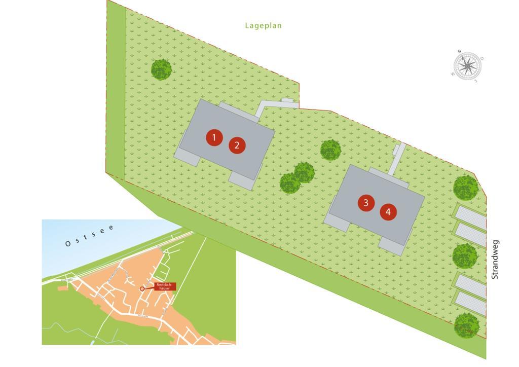 Reetdachhaeuser Boergerende Exteriér fotografie